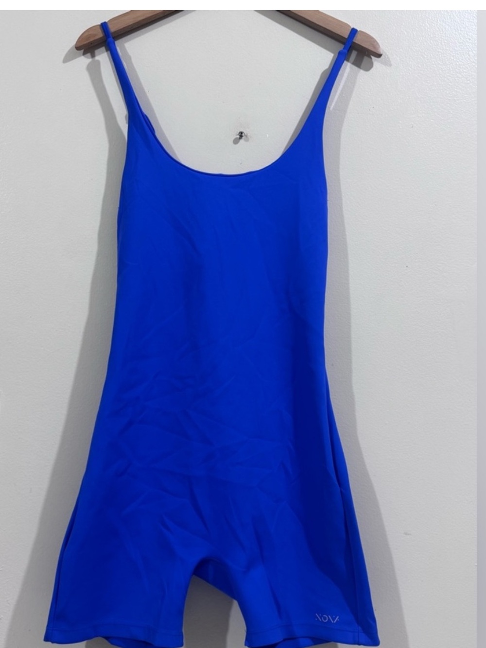 NOV Women’s Royal Blue Sleeveless Romper Jumpsuit